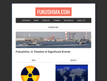 Tablet Screenshot of fukushima.com